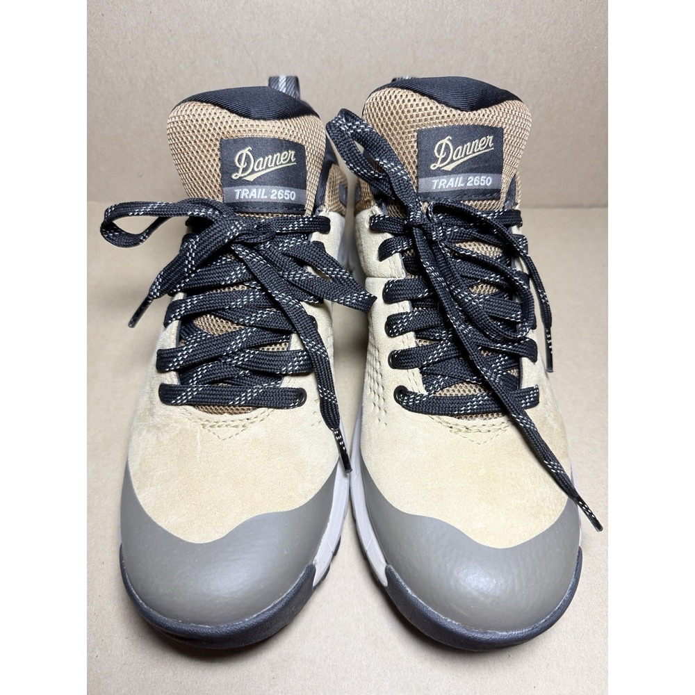 Danner Sneakers Trail 2650 GTX Womens 8 Goretex Hiking Shoes Prairie Sand Gray